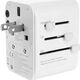 Fixed Fixed | Voyager World Adapter | FIXCT30-1C2A-WH | USB-A/USB-C | Travel Adapter