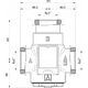 Afriso Zawór temperaturowy ATV 336, DN25, Rp1, kvs 9, 60°C (S)