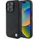 BMW BMW BMHCP16X23RCGPK iPhone 16 Pro Max     6.9" czarny/black hardcase Sign Leather Crossing Lines Pattern