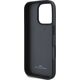 BMW BMW BMHCP16X23RCGPK iPhone 16 Pro Max     6.9" czarny/black hardcase Sign Leather Crossing Lines Pattern