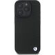 BMW BMW BMHMP16L23RDDK iPhone 16 Pro 6.3"     czarny/black hardcase Sign Leather Diamond Metal Logo MagSafe
