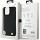 BMW BMW BMHMP16L23RDDK iPhone 16 Pro 6.3"     czarny/black hardcase Sign Leather Diamond Metal Logo MagSafe