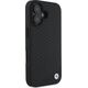 BMW BMW BMHMP16S23RDDK iPhone 16 6.1"         czarny/black hardcase Sign Leather Diamond Metal Logo MagSafe