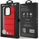 BMW BMW BMHMP16X23PUSPR iPhone 16 Pro Max     6.9" czerwony/red hardcase M Perforated And Stitched Line MagSafe