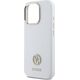 Guess Guess GUHCP16LM4DGPH iPhone 16 Pro 6.3"   biały/white hardcase Silicone Logo Strass 4G