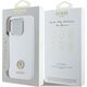 Guess Guess GUHCP16XM4DGPH iPhone 16 Pro Max    6.9" biały/white hardcase Silicone Logo Strass 4G