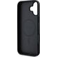 Guess Guess GUHMP16SPSAHMCK iPhone 16 6.1"      czarny/black hardcase Saffiano Classic Logo MagSafe