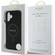 Guess Guess GUHMP16SPSAHMCK iPhone 16 6.1"      czarny/black hardcase Saffiano Classic Logo MagSafe