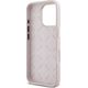 Guess Guess GUHCP16LM4DGPP iPhone 16 Pro 6.3"   jasnoróżowy/pink hardcase Silicone Logo Strass 4G