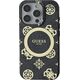 Guess Guess GUHMP16XH4PYEEK iPhone 16 Pro Max   6.9" czarny/black hardcase IML Peony On 4G Background MagSafe