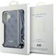 Guess Guess GUHCP16SHC4SEB iPhone 16 6.1"       niebieski/blue hardcase Crossbody Cord 4G Print
