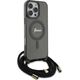 Guess Guess GUHMP16XHCTSGNSK iPhone 16 Pro Max  6.9" czarny/black hardcase Crossbody Cord Script MagSafe