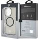 Mercedes Mercedes MEHMP16L23HUOSK iPhone 16 Pro    6.3" czarny/black hardcase Silver Ring MagSafe