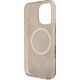 Guess Guess GUHMP16XH4PYEEW iPhone 16 Pro Max   6.9" brązowy/brown hardcase IML Peony On 4G Background MagSafe