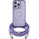 Guess Guess GUHMP16XHCTSGNSU iPhone 16 Pro Max  6.9" fioletowy/purple hardcase Crossbody Cord Script MagSafe
