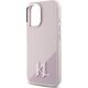 Karl Lagerfeld Karl Lagerfeld KLHMP16SSCMKMPCP iPhone    16 6.1" różowy/pink hardcase Silicone Shadow Metal Initial MagSafe