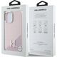 Karl Lagerfeld Karl Lagerfeld KLHMP16SSCMKMPCP iPhone    16 6.1" różowy/pink hardcase Silicone Shadow Metal Initial MagSafe