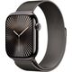 Smartwatch Apple Watch 10 GPS + Cellular 46mm Slate Titanium Milanese Loop Czarny  (MC7R4QF/A)