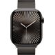 Smartwatch Apple Watch 10 GPS + Cellular 46mm Slate Titanium Milanese Loop Czarny  (MC7R4QF/A)