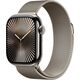 Smartwatch Apple Watch 10 GPS + Cellular 42mm Natural Titanium Milanese Loop Szary  (MWXF3QF/A)