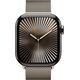 Smartwatch Apple Watch 10 GPS + Cellular 42mm Natural Titanium Milanese Loop Szary  (MWXF3QF/A)