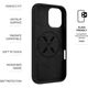 Fixed Fixed | MagFlow | Back Cover | Apple | iPhone 16 | Silicone | Black