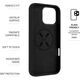 Fixed Fixed | MagFlow | Back Cover | Apple | iPhone 16 Pro Max | Silicone | Black