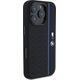 BMW BMW BMHMP16X23SHEB iPhone 16 Pro Max      6.9" czarny/black hardcase Silicone Hexagon Blue Line MagSafe