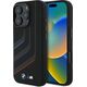 BMW BMW BMHMP16X23SLIK iPhone 16 Pro Max      6.9" czarny/black hardcase Silicone Turning Lines MagSafe