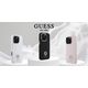 Guess Guess GUHCP16SM4DGPK iPhone 16 6.1"       czarny/black hardcase Silicone Logo Strass 4G
