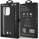 BMW BMW BMHCP16L23PMWK iPhone 16 Pro 6.3"     czarny/black hardcase M Smooth Full Wrapped Metal