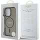 Guess Guess GUHMP16LHFGEREK iPhone 16 Pro 6.3"  czarny/black hardcase IML Glitter Circle MagSafe