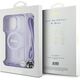 Guess Guess GUHMP16LHCTSGNSU iPhone 16 Pro      6.3" fioletowy/purple hardcase Crossbody Cord Script MagSafe