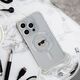 Karl Lagerfeld Karl Lagerfeld KLHMP16SHCKHNT iPhone 16   6.1" hardcase transparent Crossbody IML Karl Head Magsafe