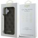 Guess Guess GUHCP16SGF4GBR iPhone 16 6.1"       brązowy/brown hardcase 4G Charms Collection