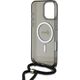Guess Guess GUHMP16LHCTSGNSK iPhone 16 Pro      6.3" czarny/black hardcase Crossbody Cord Script MagSafe