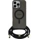 Guess Guess GUHMP16LHCTSGNSK iPhone 16 Pro      6.3" czarny/black hardcase Crossbody Cord Script MagSafe