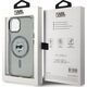 Karl Lagerfeld Karl Lagerfeld KLHMP15SHLSCHK iPhone 15 6.1" black/black hardcase IML Metal Choupette Head MagSafe