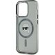 Karl Lagerfeld Karl Lagerfeld KLHMP15LHLSKIK iPhone 15 Pro 6.1" black/black hardcase IML Metal Karl Head MagSafe