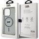 Karl Lagerfeld Karl Lagerfeld KLHMP15LHLSKIK iPhone 15 Pro 6.1" black/black hardcase IML Metal Karl Head MagSafe
