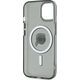 Karl Lagerfeld Karl Lagerfeld KLHMP15SHLSKIK iPhone 15 6.1" black/black hardcase IML Metal Karl Head MagSafe