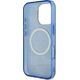 Guess Guess GUHMP16XH4PYEEB iPhone 16 Pro Max 6.9" blue/blue hardcase IML Peony On 4G Background MagSafe
