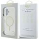 Guess Guess GUHMP16MHFGERET iPhone 16 Plus 6.7" transparent hardcase IML Glitter Circle MagSafe