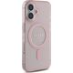 Guess Guess GUHMP16SHFGEREP iPhone 16 6.1" pink/pink hardcase IML Glitter Circle MagSafe