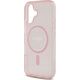 Guess Guess GUHMP16SHFGEREP iPhone 16 6.1" pink/pink hardcase IML Glitter Circle MagSafe