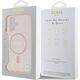 Guess Guess GUHMP16SHFGEREP iPhone 16 6.1" pink/pink hardcase IML Glitter Circle MagSafe