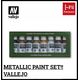 Vallejo Vallejo: 70.118 - Model Color - Effects - Metallic Colors (8 x 18 ml)