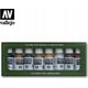 Vallejo Vallejo: 70.118 - Model Color - Effects - Metallic Colors (8 x 18 ml)