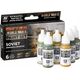 Vallejo Vallejo: 70.202 - Model Color - WWII Soviet Armour & Infantry (6 x 18 ml)
