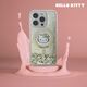 HelloKitty Hello Kitty HKHMP16LLGDIK iPhone 16 Pro   6.3" czarny złoty/black gold hardcase Liquid Glitter Fever MagSafe